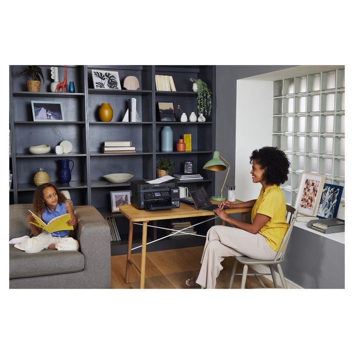 Epson ET-3850 Impresora Multifunción EcoTank 3 en 1, A4, Wi-Fi, ADF, Duplex, Inyección de Tinta, Color, 4800 x 1200 DPI 9