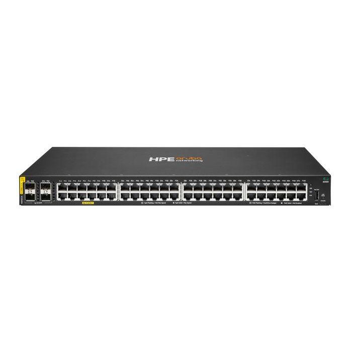 Hewlett Packard Enterprise Aruba Networking CX 6000 48G Class4 PoE 4SFP 370W Switch de Acceso Administrado Gigabit Ethernet para Redes Empresariales 0 Hewlett Packard Enterprise Aruba Networking CX 6000 48G Class4 PoE 4SFP 370W Switch de Acceso Administrado Gigabit Ethernet para Redes Empresariales 0