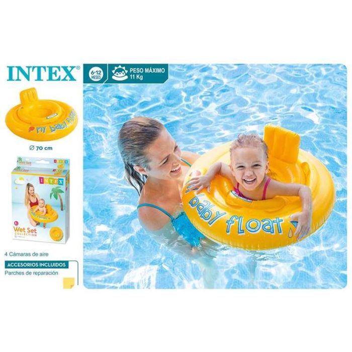 Flotador bebe redondo 70 cm (6/12 meses) 4 Flotador bebe redondo 70 cm (6/12 meses) 4