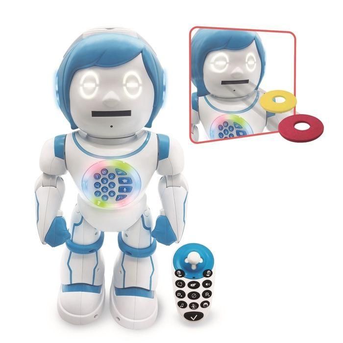 Lexibook Powerman Kid Robot Educativo Bilingüe Francés Inglés con Control Remoto y 6 Actividades Didácticas 1 Lexibook Powerman Kid Robot Educativo Bilingüe Francés Inglés con Control Remoto y 6 Actividades Didácticas 1
