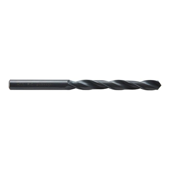 Wolfcraft Broca para Metal HSS Ø8.00x117 mm, Forja por Laminación, Alta Resistencia 0 Wolfcraft Broca para Metal HSS Ø8.00x117 mm, Forja por Laminación, Alta Resistencia 0