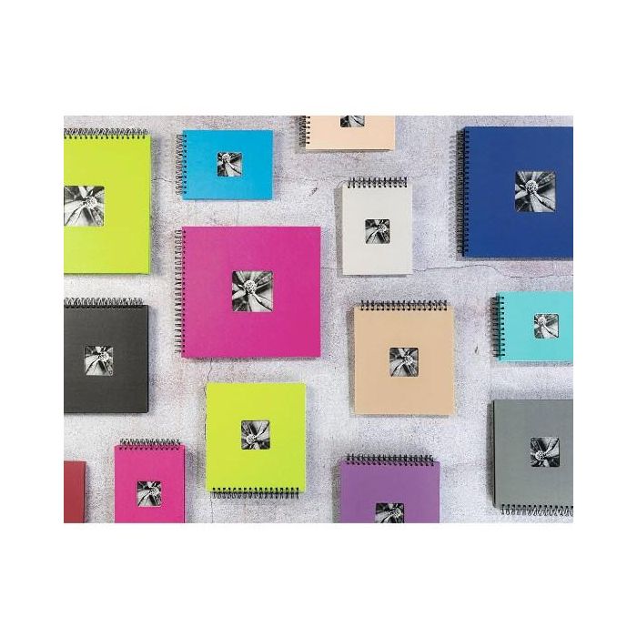 Hama Fine Art Spiral pink 36x32 50 schwarze Seiten 10608 7 Hama Fine Art Spiral pink 36x32 50 schwarze Seiten 10608 7