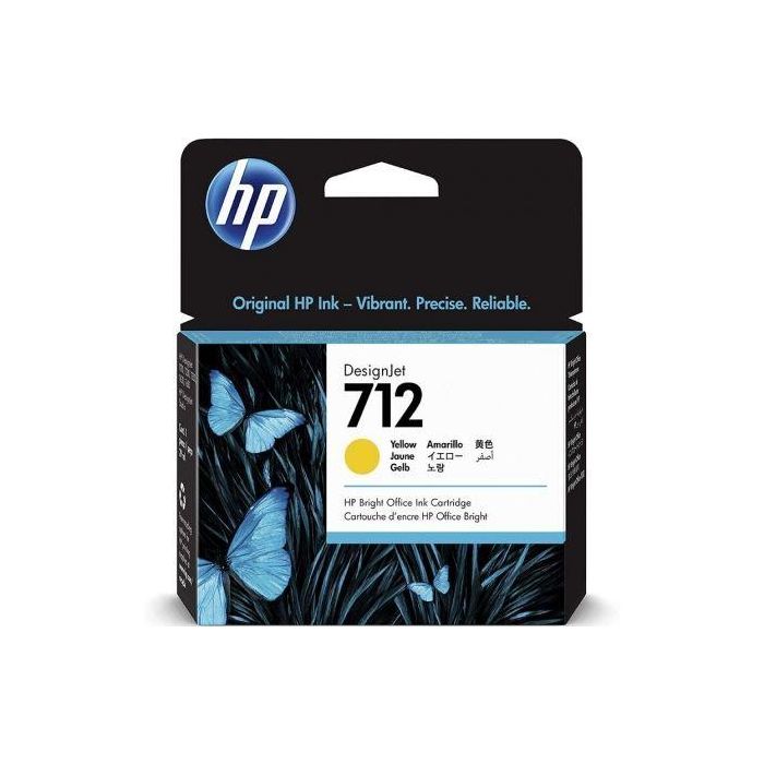 Cartucho de Tinta Original HP nº712/ Amarillo Cartucho de Tinta Original HP nº712/ Amarillo