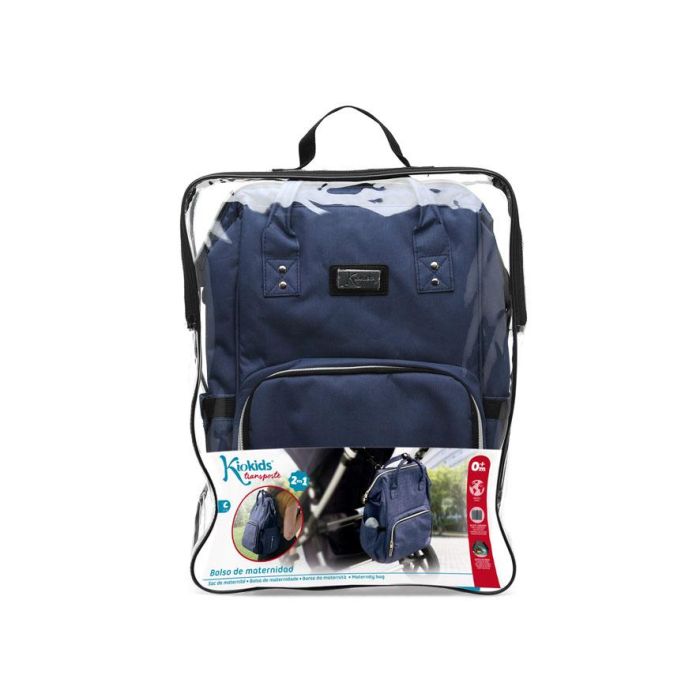 Bolso Mochila De Maternidad Azul Marino 5 Bolso Mochila De Maternidad Azul Marino 5