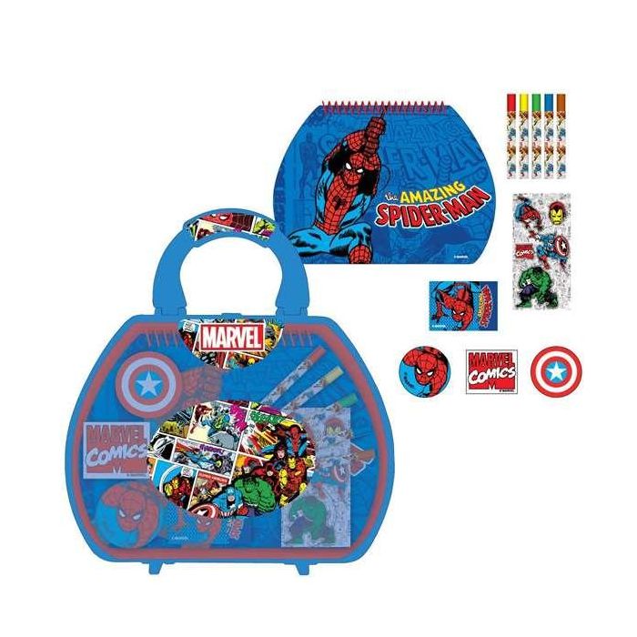 Set papelería coloreable maletín marvel 23.0 x 20.0 x 4.0 cm 1