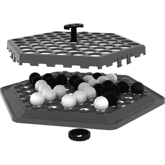 Zygomatic Abalone GO Juego de Mesa Portátil Estrategia 2 Jugadores Tablero Hexagonal Bolas Blancas Negras +7 Años Multilenguaje 20 Minutos 2 Zygomatic Abalone GO Juego de Mesa Portátil Estrategia 2 Jugadores Tablero Hexagonal Bolas Blancas Negras +7 Años Multilenguaje 20 Minutos 2