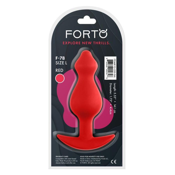 Plug Anal Forto Rojo 2