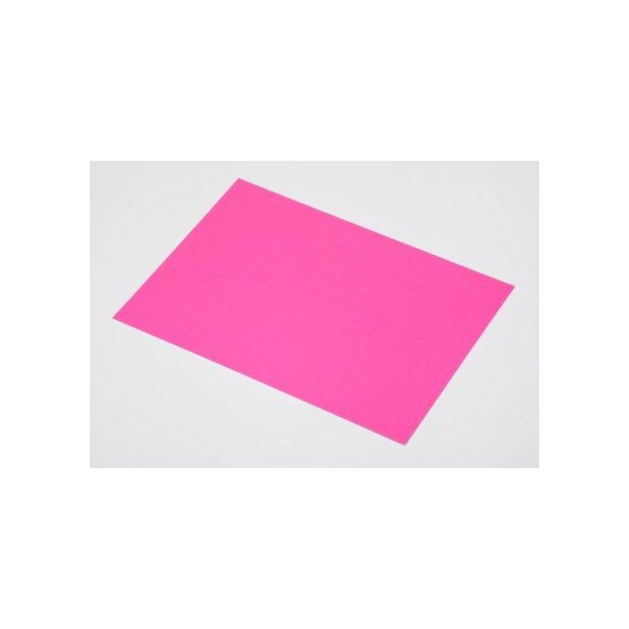 Sadipal Cartulina fluorescente magenta 50x65 cm 230 gr para dibujo, cartelería y manualidades