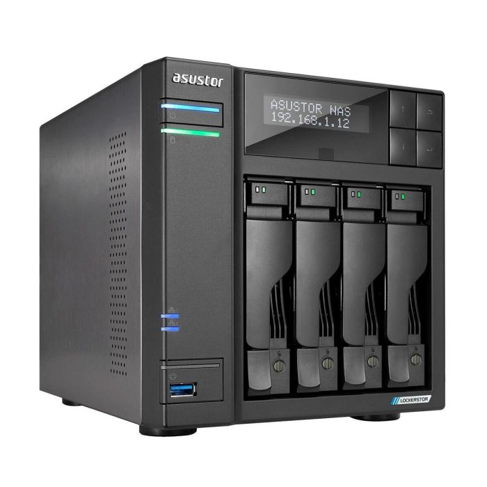 Asustor LOCKERSTOR 4 Gen2 (AS6704T) NAS Escritorio Ethernet Negro N5105 Asustor LOCKERSTOR 4 Gen2 (AS6704T) NAS Escritorio Ethernet Negro N5105