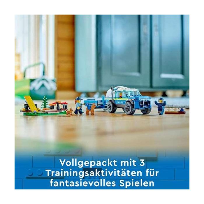 Lego Juego de Construcción City Entrenamiento Móvil Perros Policía 197 piezas, +5 años 17