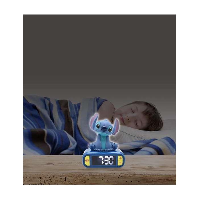 Despertador digital stitch con luz de noche 3D y efectos sonoros 15x10x20 cm 4 Despertador digital stitch con luz de noche 3D y efectos sonoros 15x10x20 cm 4