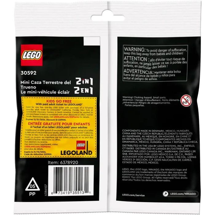 LEGO 30592 Ninjago Mini-Donnerjger (Polybag) 2 LEGO 30592 Ninjago Mini-Donnerjger (Polybag) 2