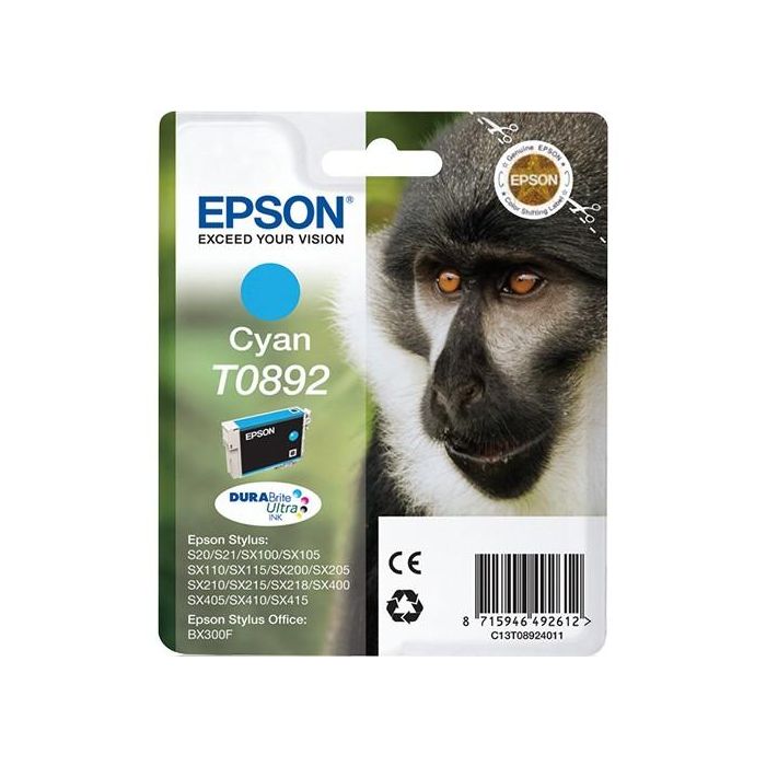 Epson Stylus S20/SX105/SX205/405 Cartucho Cian 0 Epson Stylus S20/SX105/SX205/405 Cartucho Cian 0