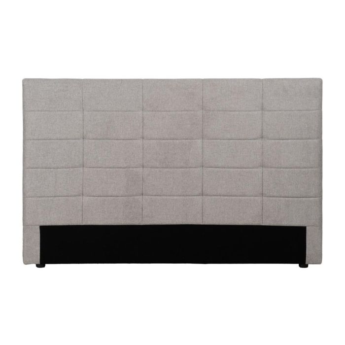 Cabecero Gris Tejido Dormitorio 160 X 8 X 100 cm