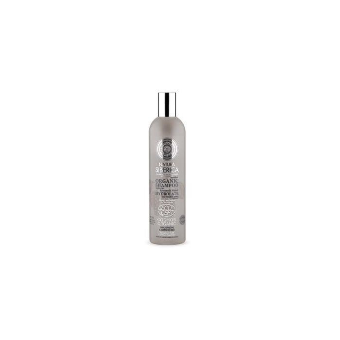 NATURA SIBERICA Champú Energía Brillo Cabello Débil, con Schizandra Orgánica y Rhodiola Rosea, Fortalece y Nutre, 400ml ECO