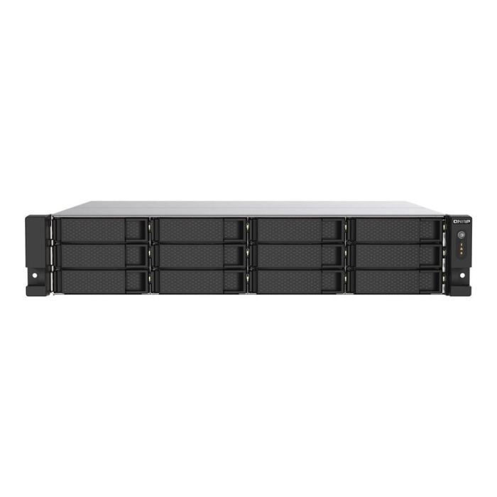 QNAP TS-1273AU-RP-8G NAS Servidor de Almacenamiento, Bastidor (2U), AMD Ryzen Embedded V1500B, 8GB DDR4