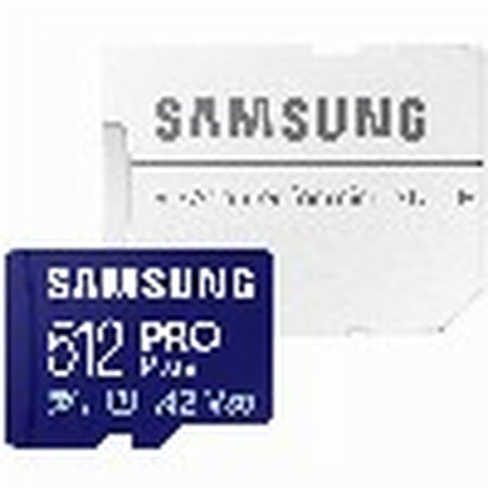 Tarjeta de Memoria Micro SD con Adaptador Samsung MB-MD512SA/EU 512 GB 13