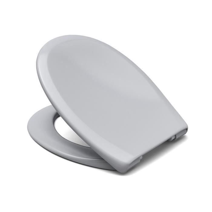 CEDO Asiento de inodoro Kapalua Beach gris 46x38.3x4.9cm CEDO Asiento de inodoro Kapalua Beach gris 46x38.3x4.9cm
