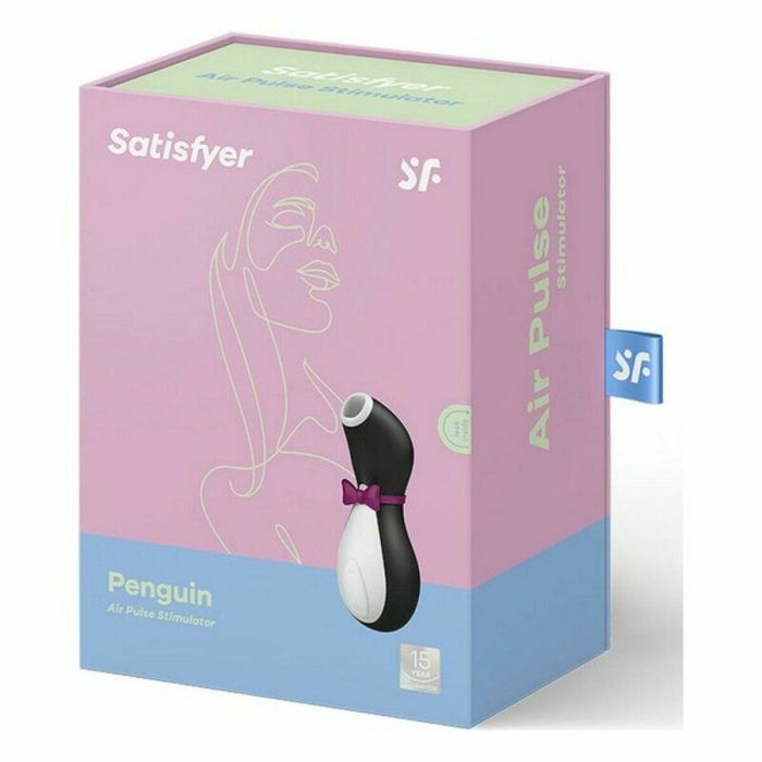Succionador de Clítoris Satisfyer Penguin Negro 1 Succionador de Clítoris Satisfyer Penguin Negro 1