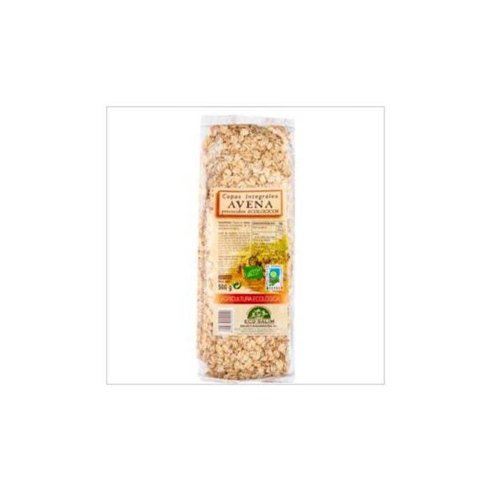 ECO SALIM Copos de Avena Precocidos Integrales Bio 500Gr. Vegano