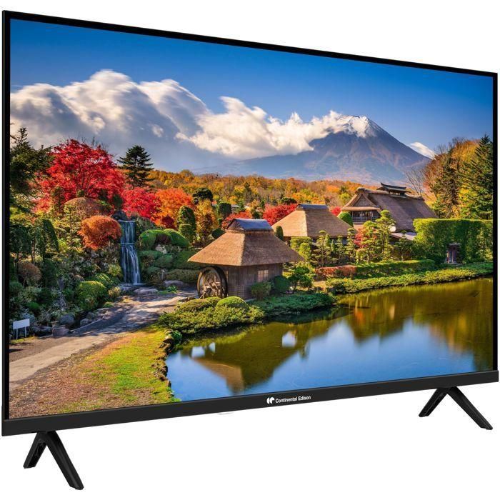 Televisor LED HD - CONTINENTAL EDISON - 32 (81 cm) - 2xHDMI - 2xUSB - Negro - CELED32HD25B6 1