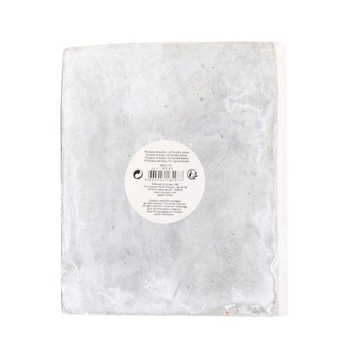 Home Deco Factory Estatua Buda Galerie Cemento Altura 27 cm 4