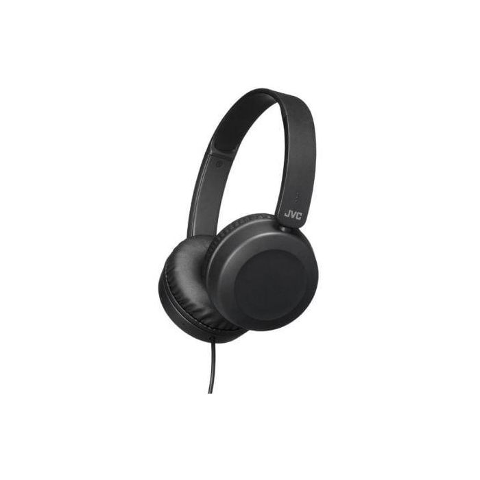 JVC HA-S31M-B-EX Auriculares On-Ear Plegables Ligeros con Micrófono, Control Remoto y Conexión Jack 3.5mm Negros JVC HA-S31M-B-EX Auriculares On-Ear Plegables Ligeros con Micrófono, Control Remoto y Conexión Jack 3.5mm Negros