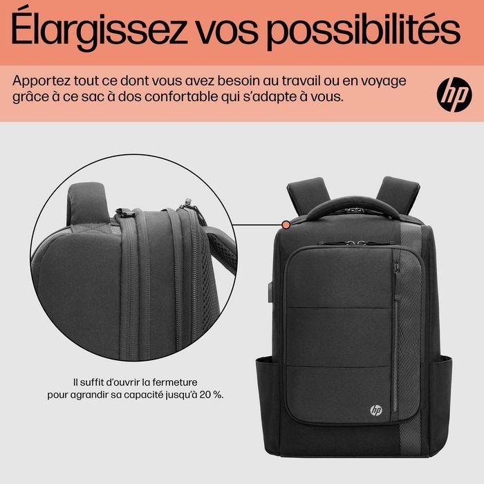 Mochila HP Renew Executive para Portátiles hasta 16"/ Negra 9 Mochila HP Renew Executive para Portátiles hasta 16"/ Negra 9