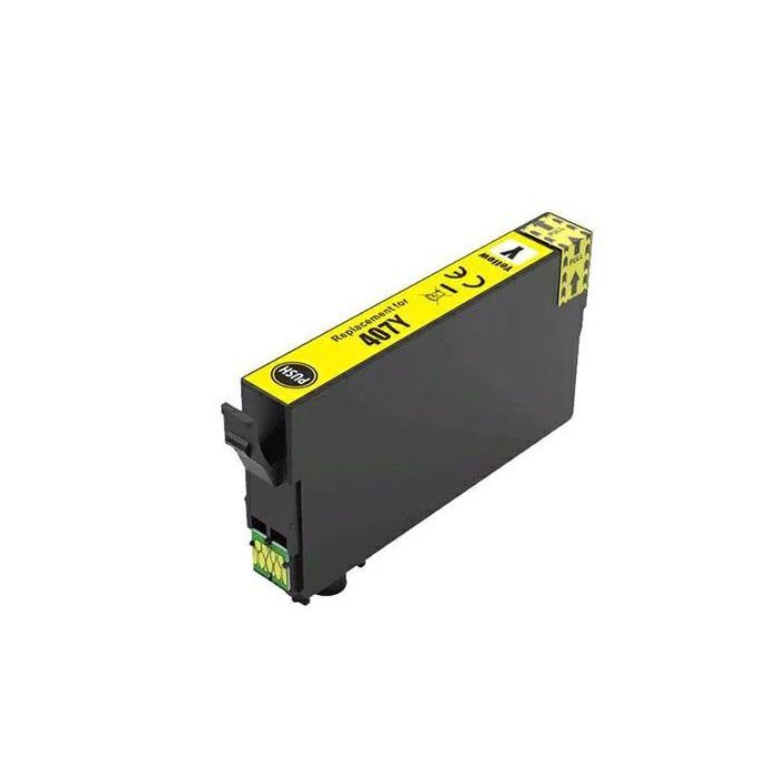 Dayma Cartucho Tinta Compatible Epson E407 XL Amarillo 1.900 Páginas para WF 4745, WF 4745DTWF 1