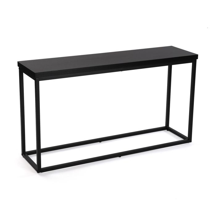 Consola de Metal Negro VERSA 110x60 cm - Ancho: 30 cm, Alto: 60 cm, Largo: 110 cm Consola de Metal Negro VERSA 110x60 cm - Ancho: 30 cm, Alto: 60 cm, Largo: 110 cm