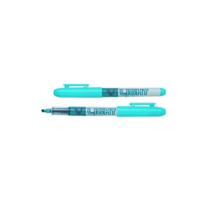 Marcador Fluor Pilot V-Ll Azul 12 unidades