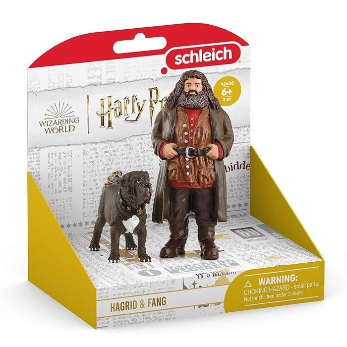 SCHLEICH - Hagrid y Crockdur - 42638 - Gama de Harry Potter 2