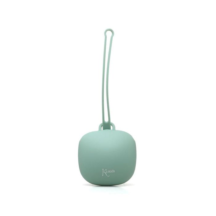 KioKids Guardachupetes Portachupetes de Silicona con Lazo, Higiénico y Seguro para Transportar 1 Chupete Bebé +0 Meses Sage 1 KioKids Guardachupetes Portachupetes de Silicona con Lazo, Higiénico y Seguro para Transportar 1 Chupete Bebé +0 Meses Sage 1