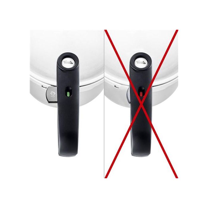 Vitavit 622-412-06-070/0 Olla a Presión Premium 6L con Cestillo y Trípode, Apta para Inducción, Superficie Novogrill 13 Vitavit 622-412-06-070/0 Olla a Presión Premium 6L con Cestillo y Trípode, Apta para Inducción, Superficie Novogrill 13