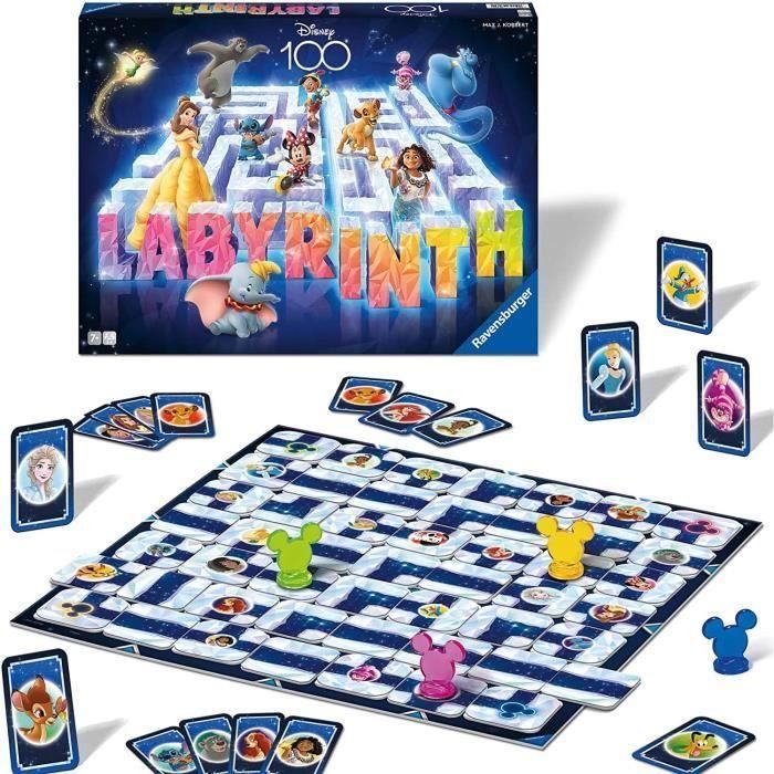 Labyrinth Disney 100º cumpleaños - Juego de Plateau - 4005556274604 - Ravensburger 1 Labyrinth Disney 100º cumpleaños - Juego de Plateau - 4005556274604 - Ravensburger 1