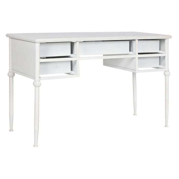 Escritorio Home ESPRIT Blanco Metal 122 x 50 x 76 cm 5