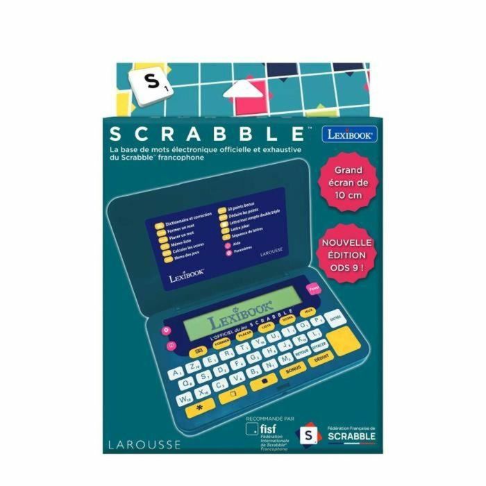 Lexibook LEXSCR9FR Diccionario Electrónico Oficial Scrabble – Nueva Edición 1 Lexibook LEXSCR9FR Diccionario Electrónico Oficial Scrabble – Nueva Edición 1