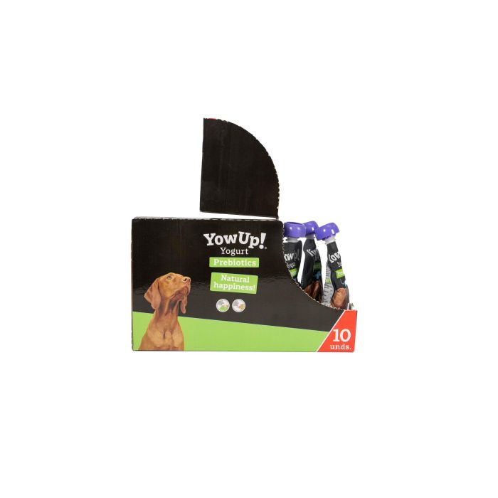 Yow Up! Yogur para Perros Original 115 gr Caja 10 Unidades - Salud Digestiva, Huesos Fuertes, Sin Lactosa, Sin Azúcares Añadidos, Hecho en España 0 Yow Up! Yogur para Perros Original 115 gr Caja 10 Unidades - Salud Digestiva, Huesos Fuertes, Sin Lactosa, Sin Azúcares Añadidos, Hecho en España 0