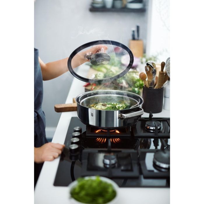 WMF Vitalis Dampfgarer mit Glasdeckel 28cm 8 WMF Vitalis Dampfgarer mit Glasdeckel 28cm 8