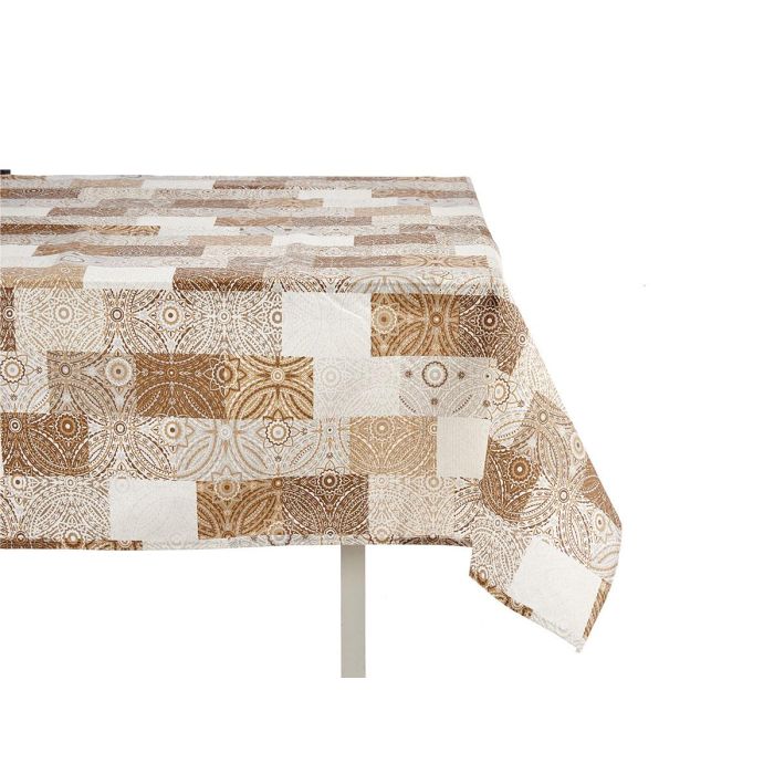 Kinvara Mantel Loneta Antimanchas Azulejo Beige 140x180 cm (Set de 6) 3 Kinvara Mantel Loneta Antimanchas Azulejo Beige 140x180 cm (Set de 6) 3