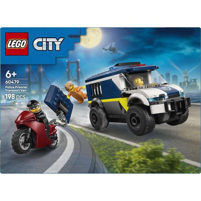 Lego Juego de Construcción Furgoneta de Transporte Penitenciario de Policía Lego City 3