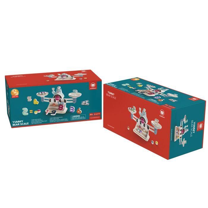 Yummy Balance Bear - TOP BRIGHT - Cupcakes - Bandejas de equilibrio - Balanza - Números - Contando 2