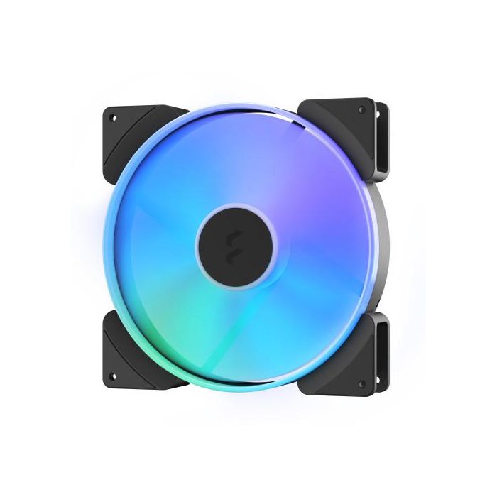 Fractal Design Prisma AL-18 PWM Ventilador para Carcasa del Ordenador 18 cm Negro, Blanco 2 Piezas FD-FAN-PRI-AL18-PWM-2P