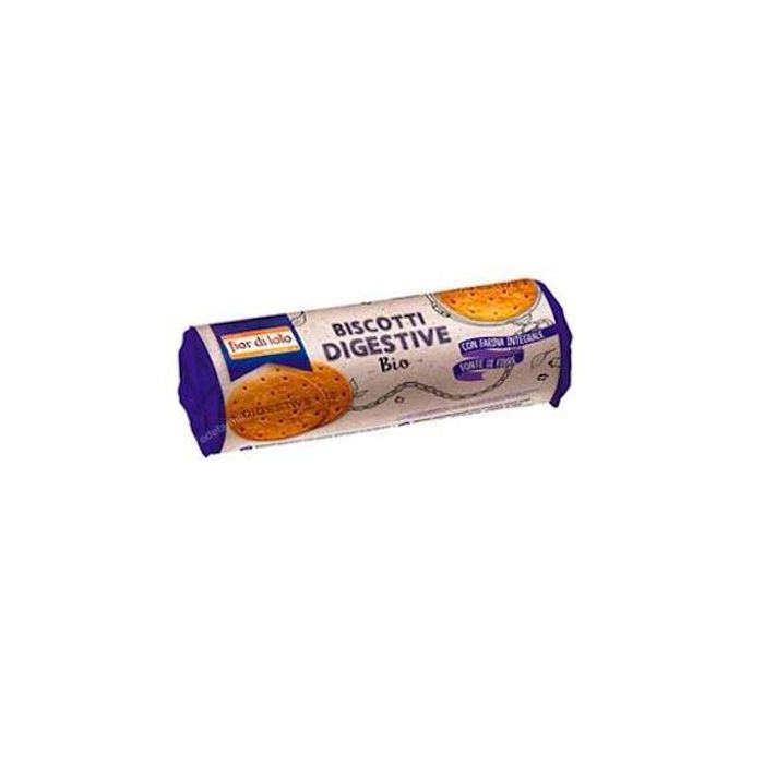 FIOR DI LOTO Galletas Digestive Tubo Bio con Harina Integral de Trigo 250g