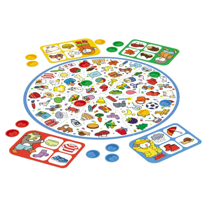 Nathan T'choupi Mi Primer Buscar y Encontrar Juego de Mesa Juego de Búsqueda para Niños 1