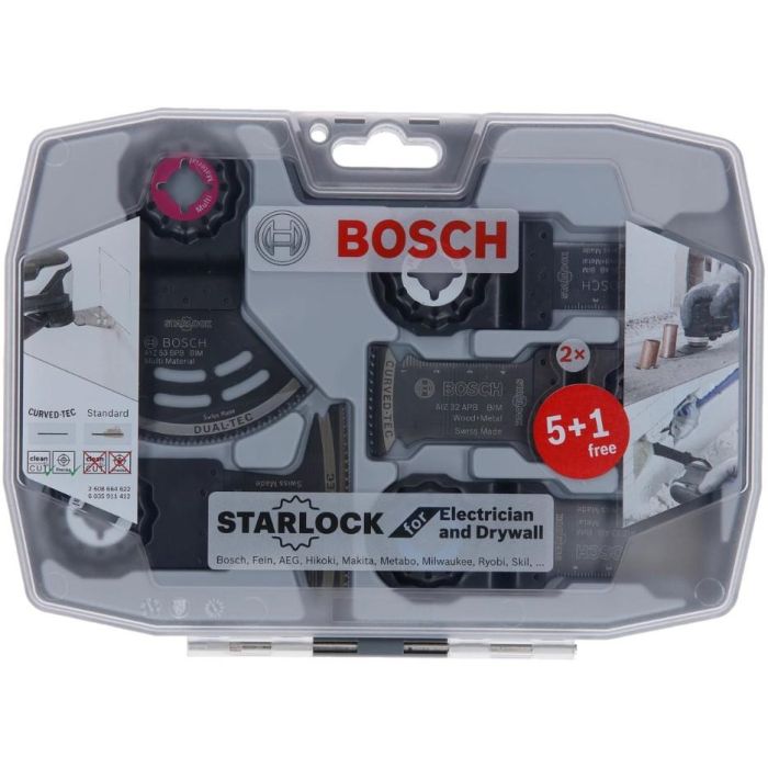 Bosch Starlock Set Best of Electrician 6 tlg 1 Bosch Starlock Set Best of Electrician 6 tlg 1