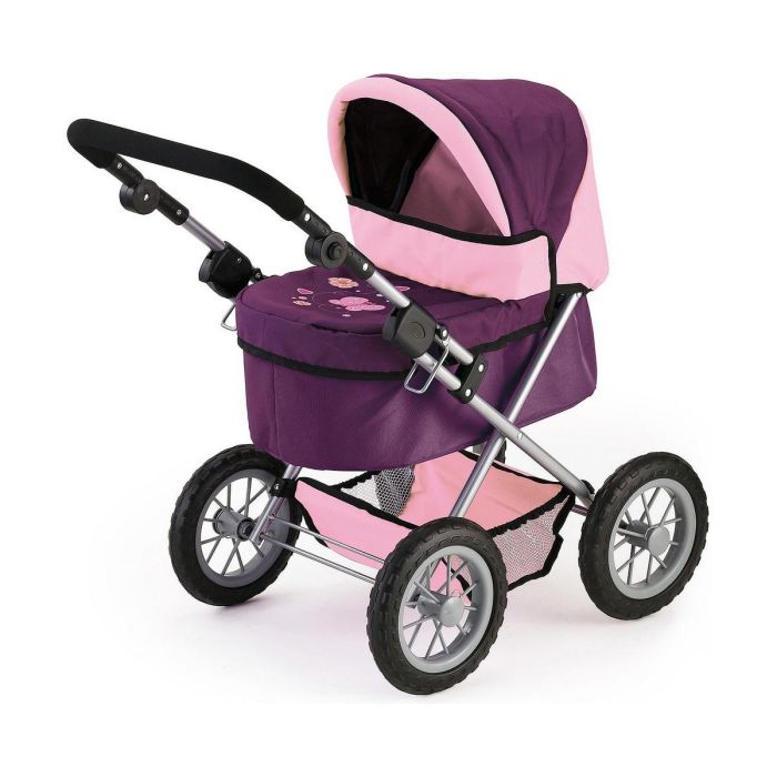 Coche muñecas trendy royal morado 67x67x41 cm 4