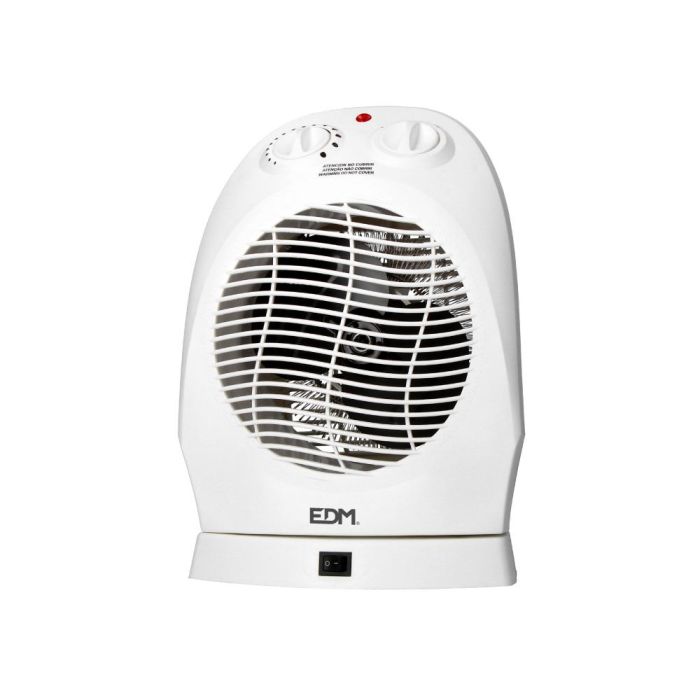 Edm Calefactor de suelo vertical oscilante 1000-2000W protección sobrecalentamiento posición aire fresco 0 Edm Calefactor de suelo vertical oscilante 1000-2000W protección sobrecalentamiento posición aire fresco 0
