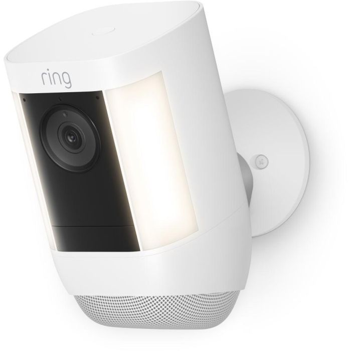 Ring Spotlight Cam Pro Battery Cámara de seguridad IP Exterior Inalámbrica 1080p Blanca