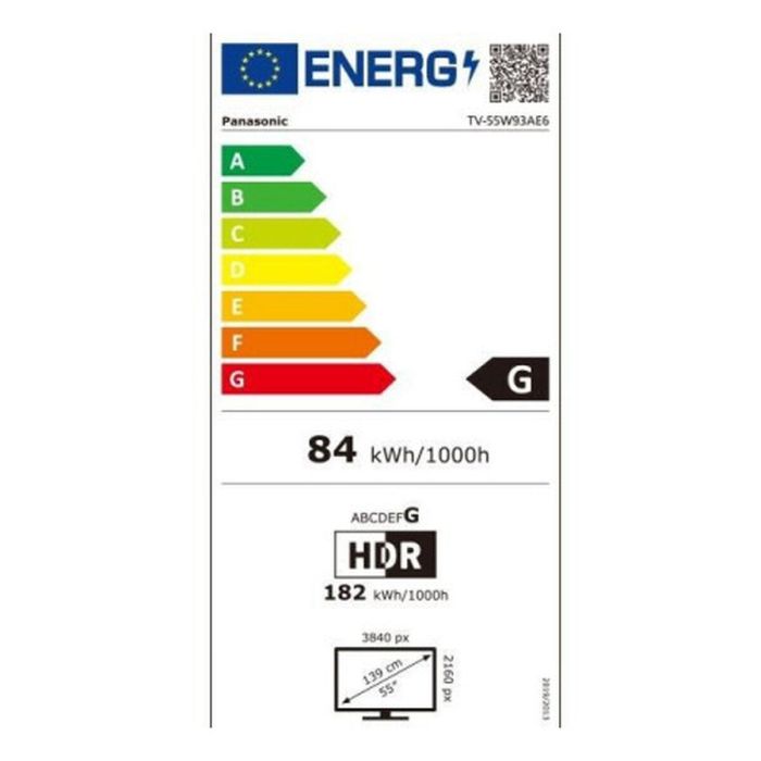 Smart TV Panasonic TV55W93AE6 55" LED 4K Ultra HD 1 Smart TV Panasonic TV55W93AE6 55" LED 4K Ultra HD 1